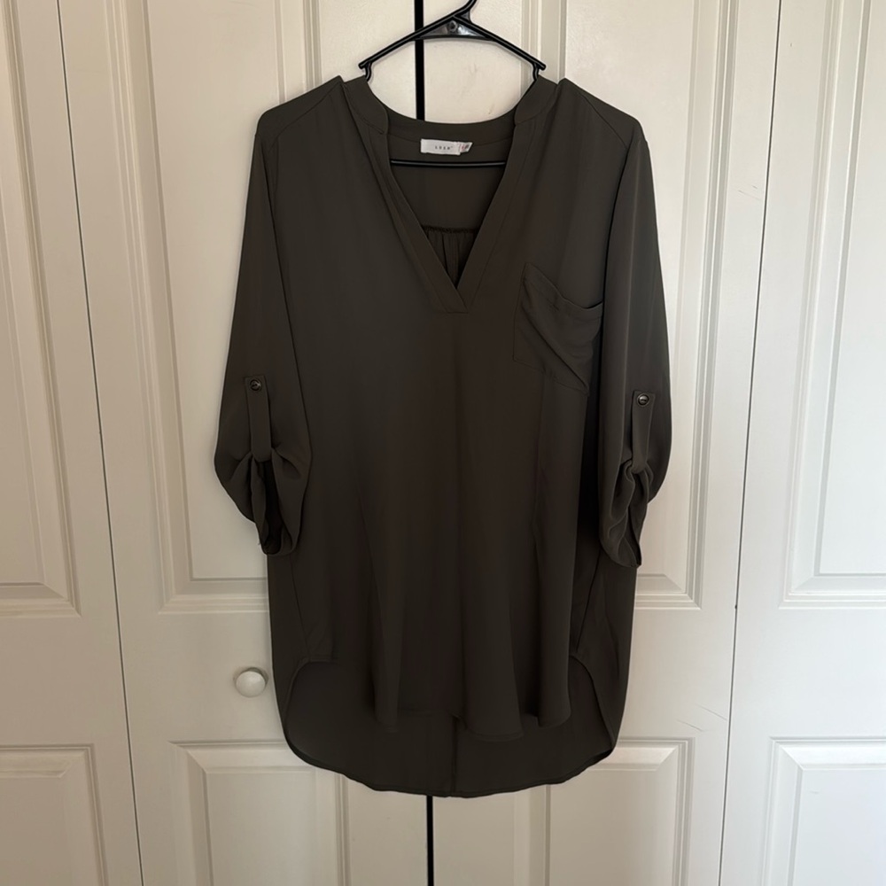Green Tunic Top